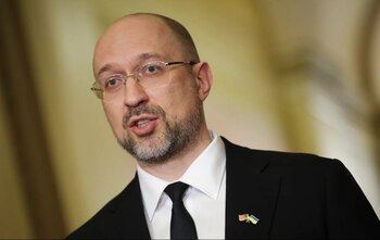 El primer ministro de Ucrania,