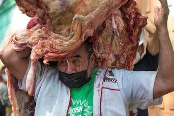 Carne de res al alza.