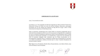 Respuesta de Liga 1 a