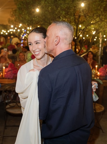 Aurora y su padre Eros Ramazzotti