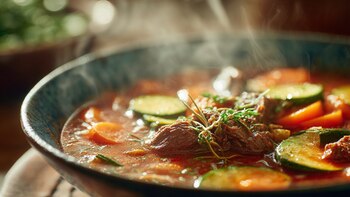 Cómo preparar caldo de calabacitas