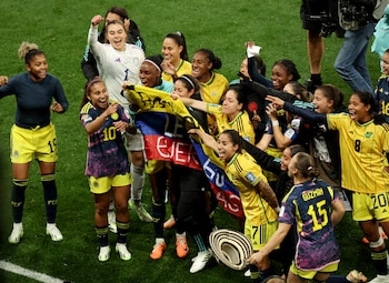 Colombia logró la clasificación a los cuartos de final del Mundial Femenino. REUTERS/Asanka Brendon Ratnayake