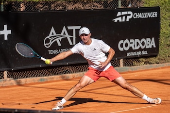 En Córdoba, Segundo Goity jugó un cuadro principal de un Challenger por primera vez (Crédito: Prensa AAT)