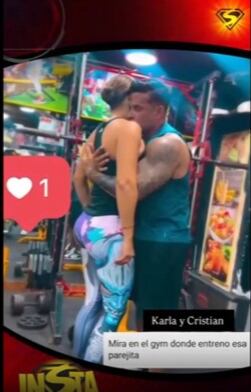 Christian Domínguez y Karla Tarazona celebran juntos el inicio del 2025 con un emotivo reencuentro: Ella fue en su búsqueda. (Captura: Instarandula)