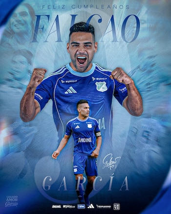 Falcao García lleva cuatro partidos