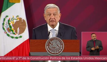 El presidente López Obrador dice