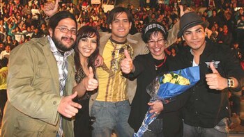 Michelle Alexander y actores de