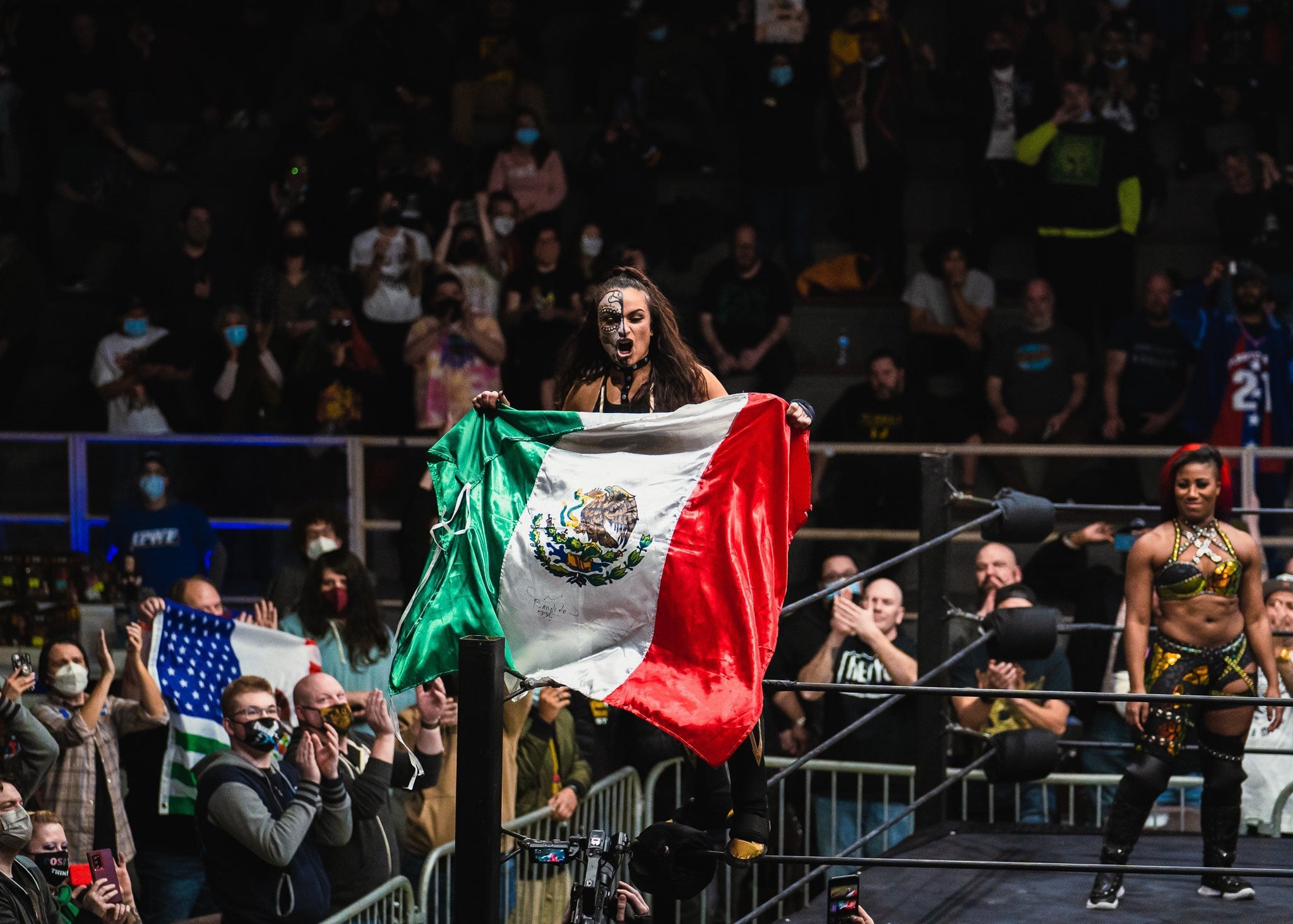 Thunder Rosa siempre ha demostrado su amor por México.