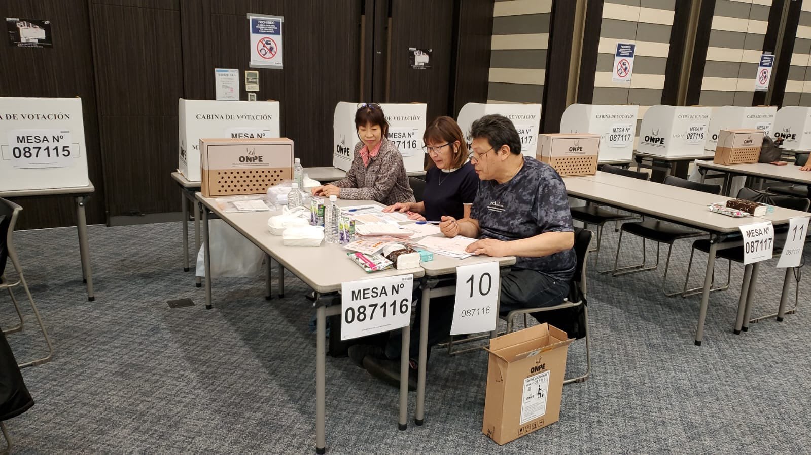 Votación peruana en Asia y Oceanía