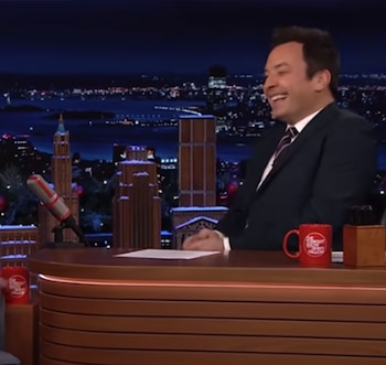 La reacción de Jimmy Fallon