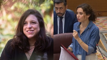 La escritora Ariana Harwicz es recibida con los brazos abiertos por la presidenta de la Comunidad de Madrid, Isabel Díaz Ayuso