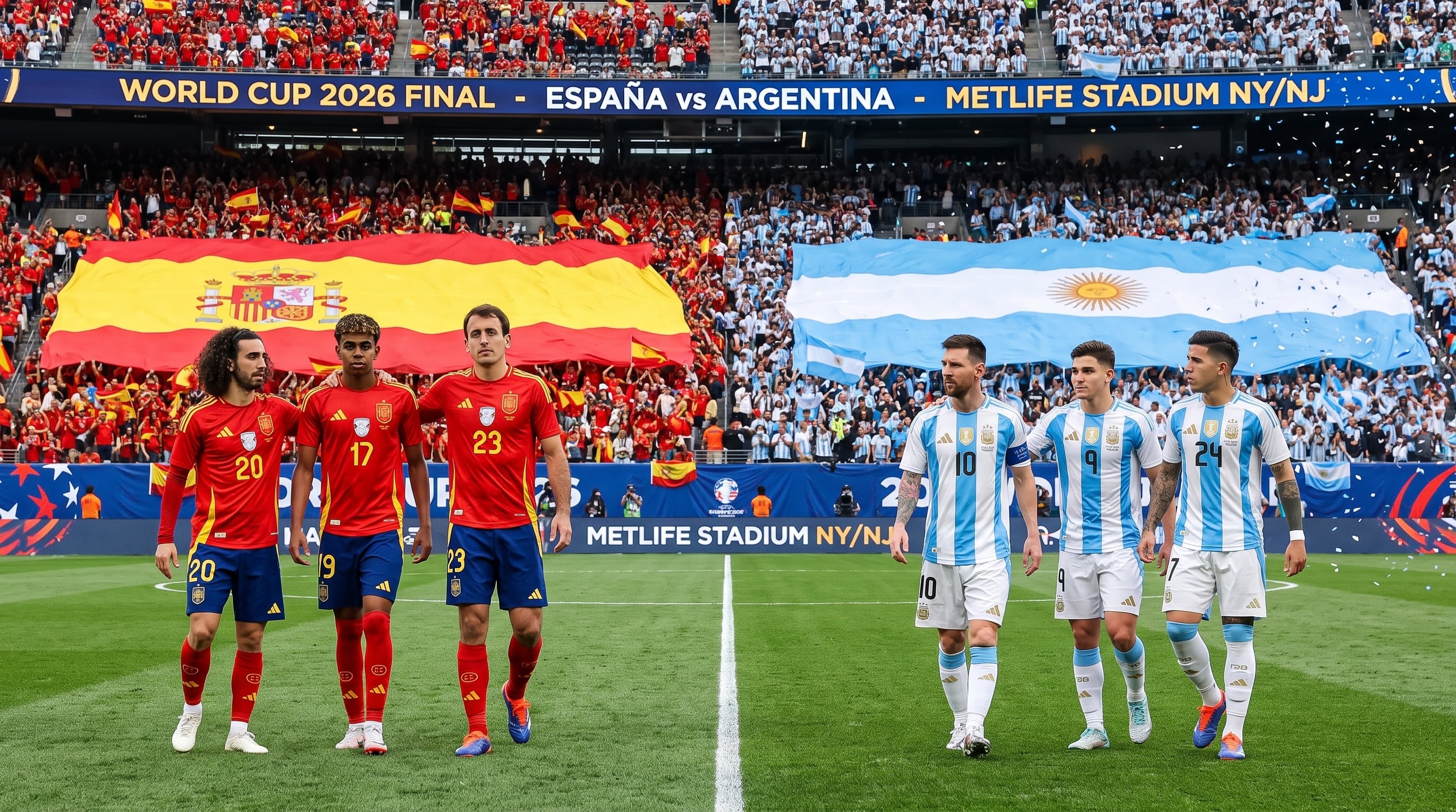 La final del Mundial 2026 en East Rutherford será el primer partido del torneo al que asistirá Donald Trump. (Imagen Ilustrativa Infobae)