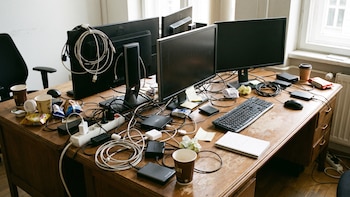 Cómo organizar los cables en el espacio de trabajo: soluciones prácticas y efectivas