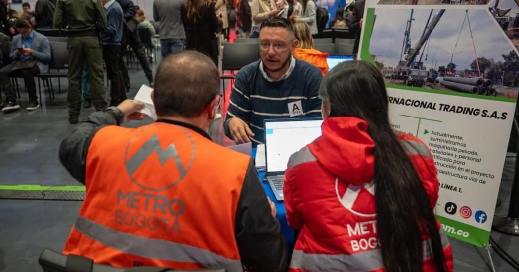 Metro de Bogotá abre 1.000 vacantes en una feria de empleo este 6 de agosto