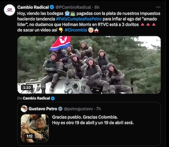 Cambio Radical 'celebró' el cumpleaños