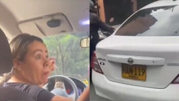 La mujer tendría varias multas