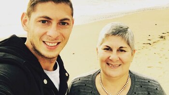 Mercedes Carina Taffarel, madre de Emiliano Sala