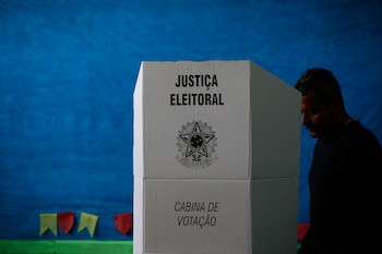 Flávio Bolsonaro, candidato de Partido Liberal (PL), fue el más votado en la primera vuelta del domingo pasado, con el 47,03% de los sufragios (EFE)