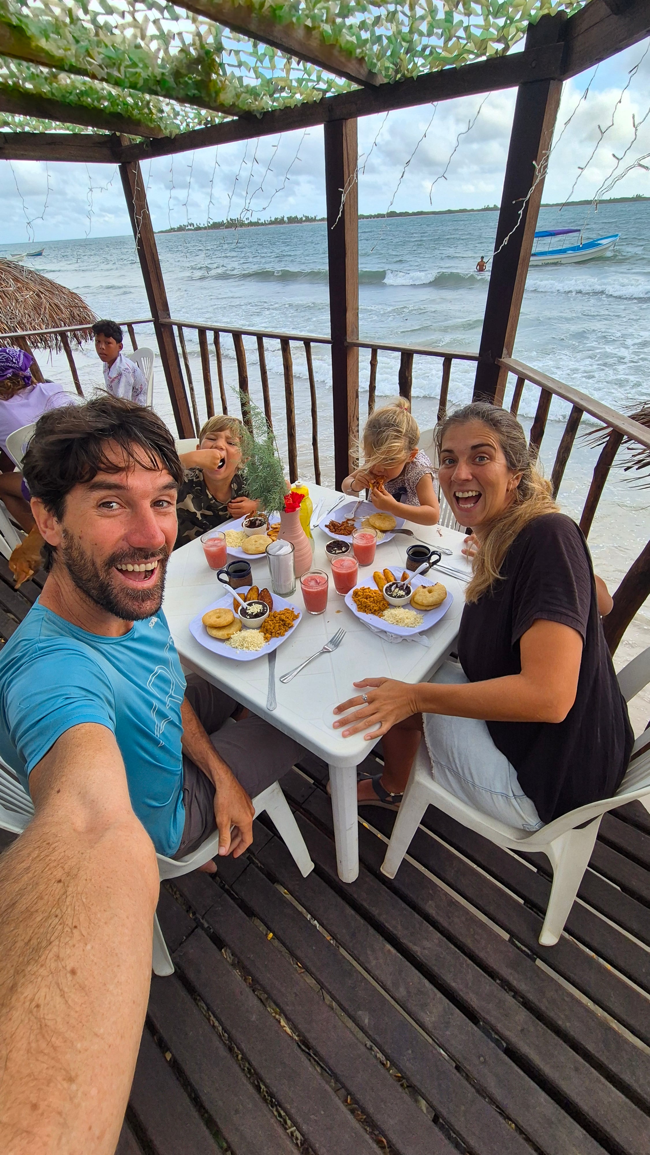 Los cordobeses se alejaron de la ciudad y continuaron su viaje hacia zonas paradisíacas