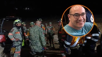 Localizan con vida a Juan Díaz, operador de Nmas desaparecido en mina de Santa Fe, Sinaloa