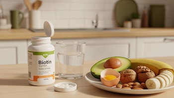 Qué es la biotina y a qué hora del día es mejor tomarla para beneficios de cabello y piel