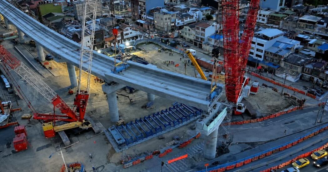 El Metro de Bogotá superó el 80% de avance en su construcción - crédito Alcaldía de Bogotá