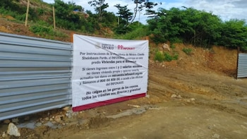 Suspenden construcción de casas de