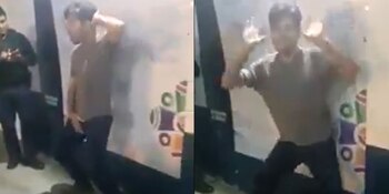 El funcionario se mostró ofensivo