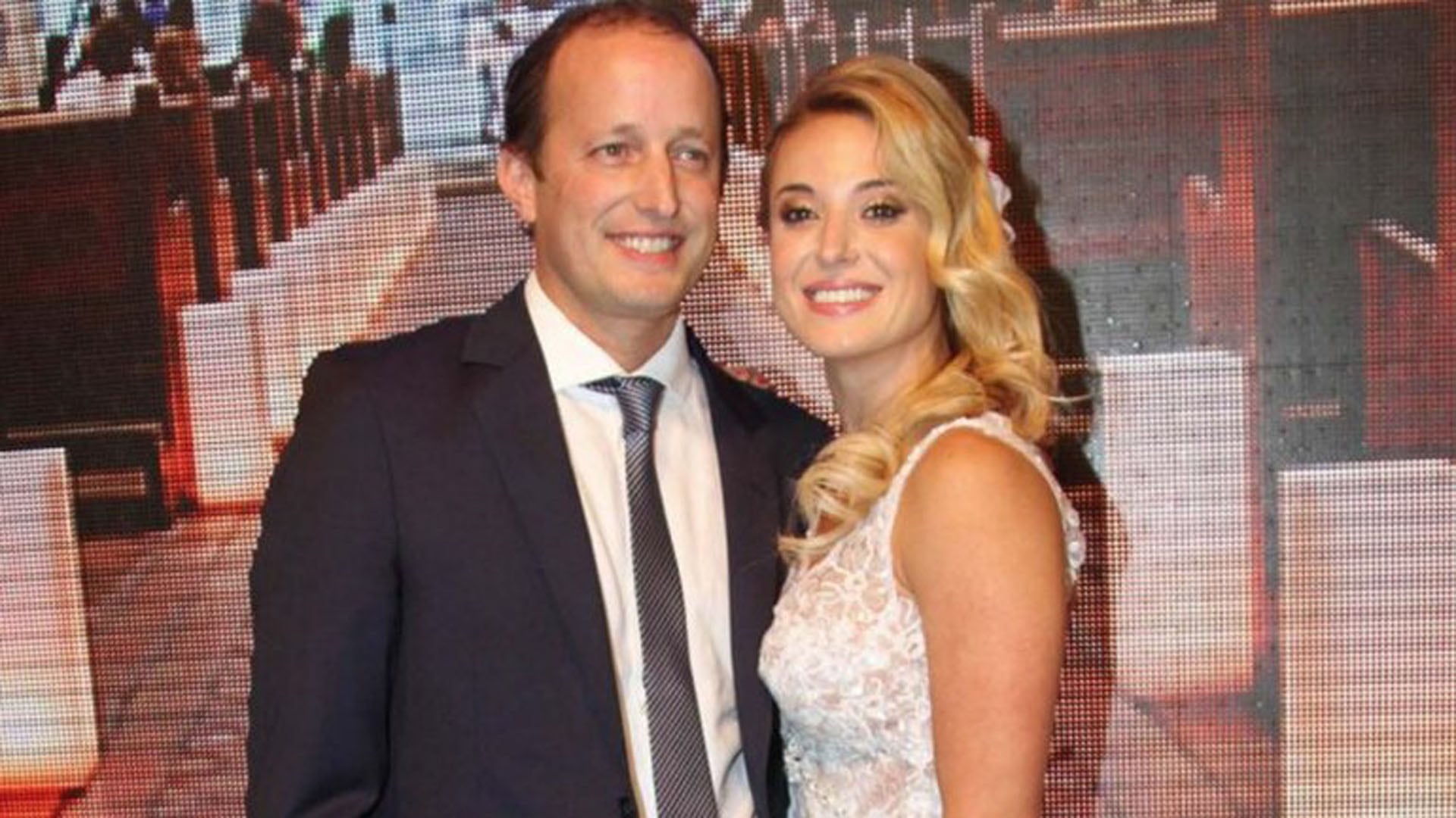 Martín Insaurralde y Jesica Cirio
