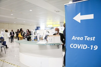 Area de control anti-covid en