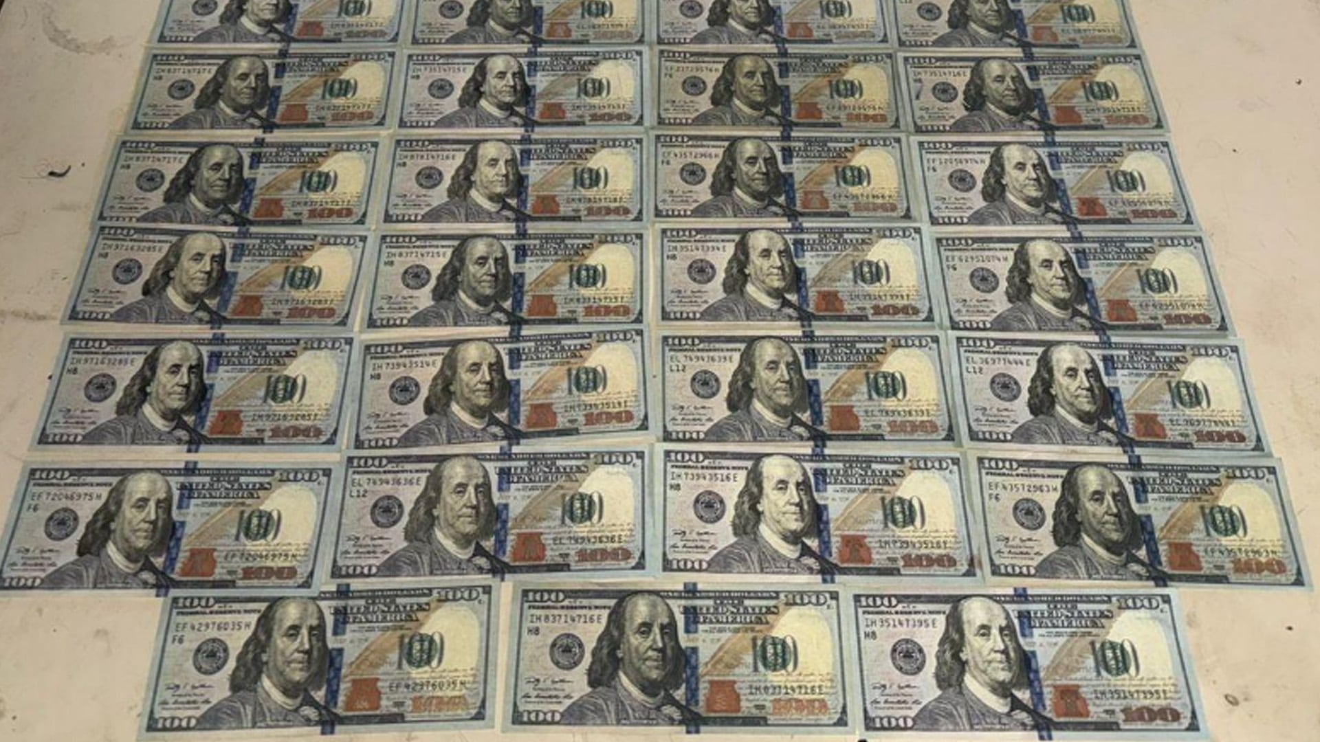 También contaban con billetes de dólares americanos apócrifos.