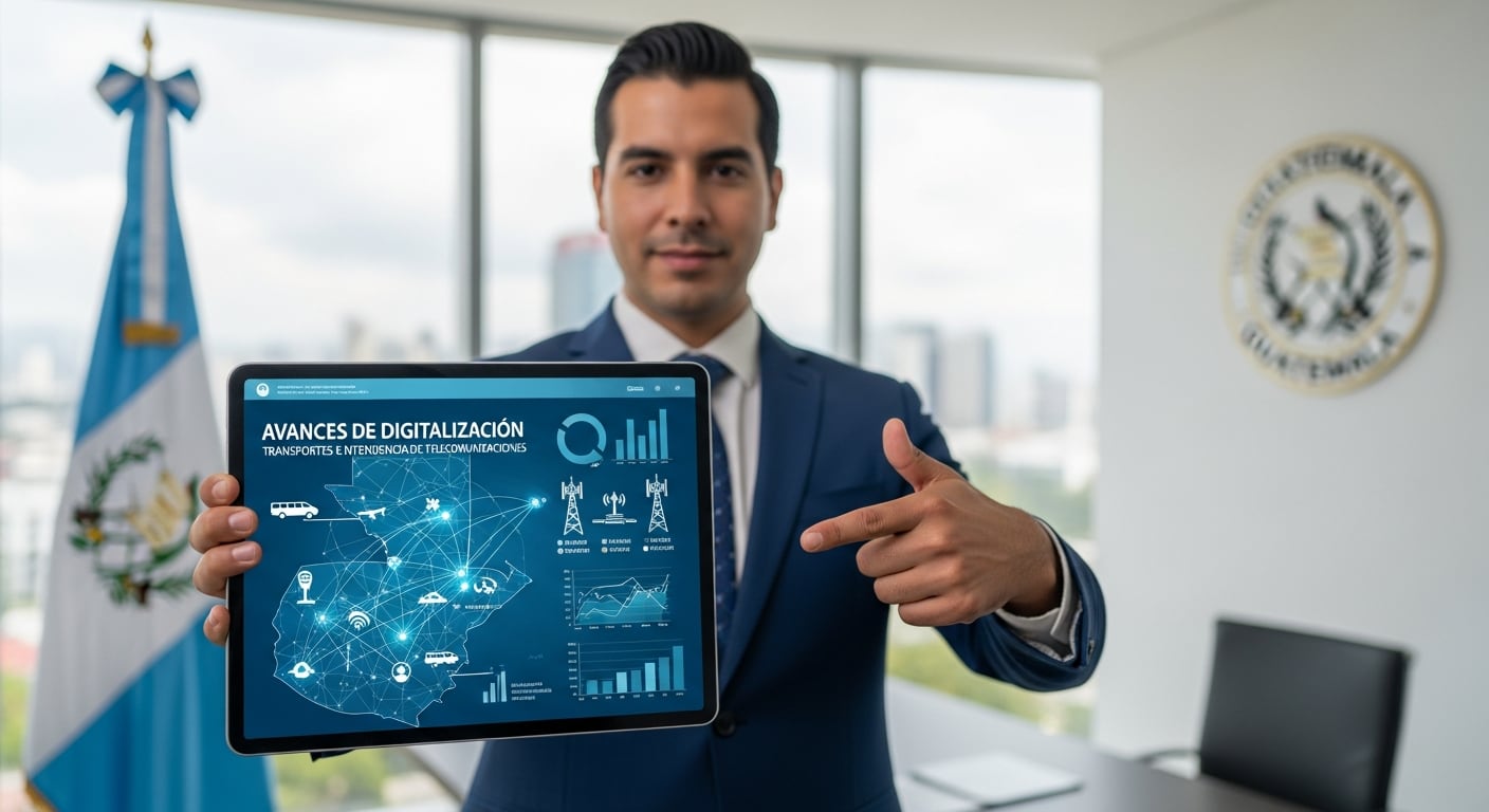 El Gobierno de Guatemala reporta avances de digitalización en transportes e intendencia de telecomunicaciones