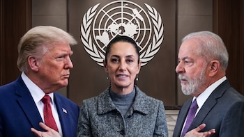 Las declaraciones de la mandataria mexicana durante su conferencia matutina coincidieron con la postura del presidente brasileño, quien cuestionó la vigencia y funcionamiento del organismo internacional ante los desafíos globales actuales. (Infobae-Itzallana)