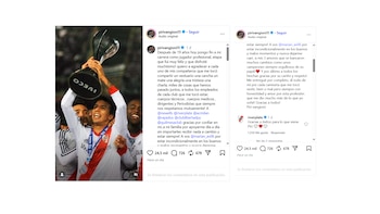 El mensaje de despedida de