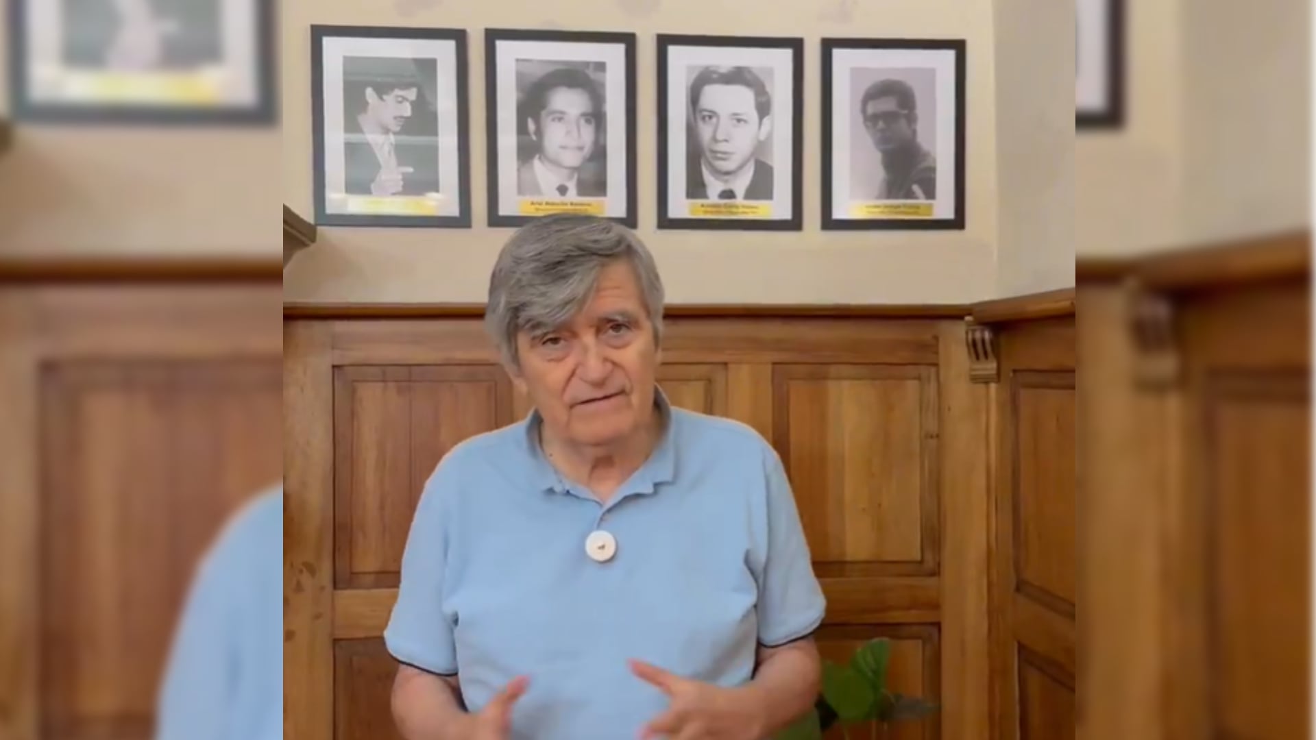 Camilo Escalona, histórico dirigente del Partido Socialista de Chile (Captura de video)