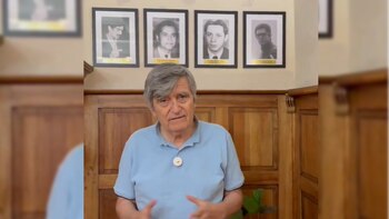 Camilo Escalona, histórico dirigente del Partido Socialista de Chile (Captura de video)