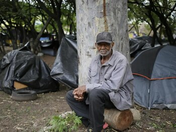 Las comunidades garífunas exigen al Estado cumplir las sentencias emitidas por la CorteIDH. (Foto: EFE / Gustavo Amador)