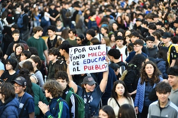 Marcha Federal Universitaria - Plaza de mayo - 12 de mayo