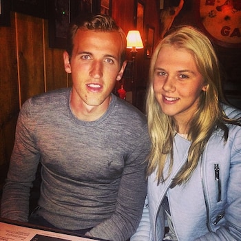Historia de amor de Harry Kane y Kate Goodland