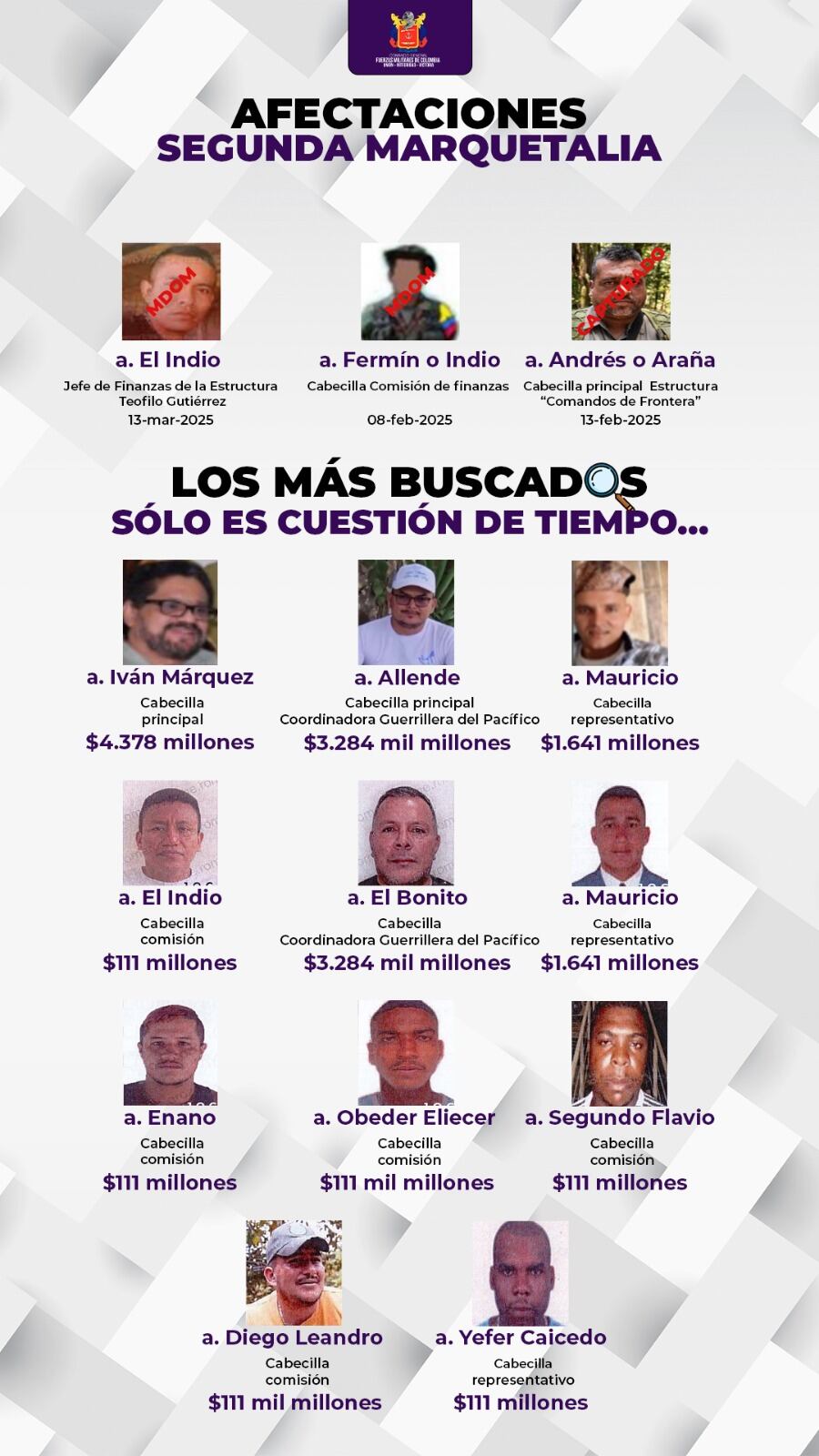 Fuerzas Militares de Colombia, Seguridad, Francisco Hernando Cubides Granados, Ejército Nacional, Colombia, Grupos armados, Derechos Humanos, Armada de Colombia, Fuerza Aeroespacial Colombiana