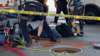 Hombres en las alcantarillas de Nueva York: las autoridades advirtieron sobre el peligro de explorar el sistema de drenaje subterráneo