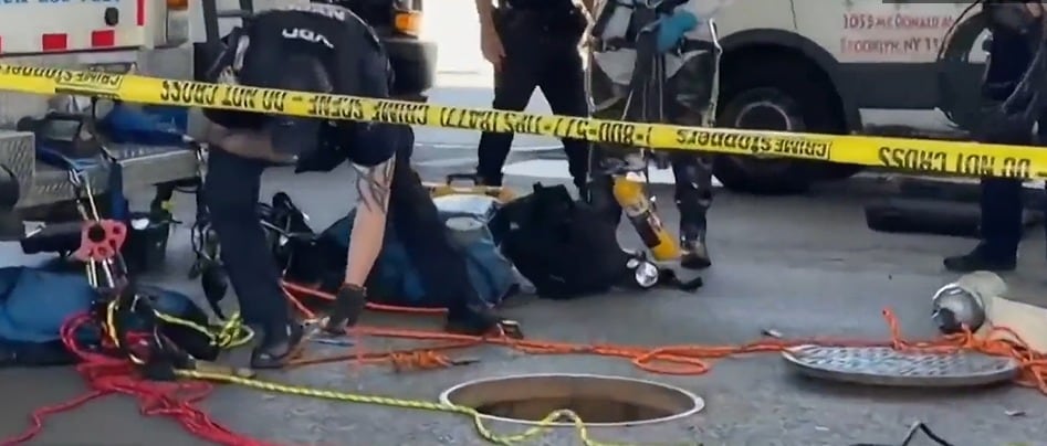 Las autoridades indicaron que no hubo heridos informados hasta el momento, y que no existe evidencia inmediata de una amenaza para la salud pública, aunque el ingreso no autorizado puede constituir un delito. Foto: NBC New York