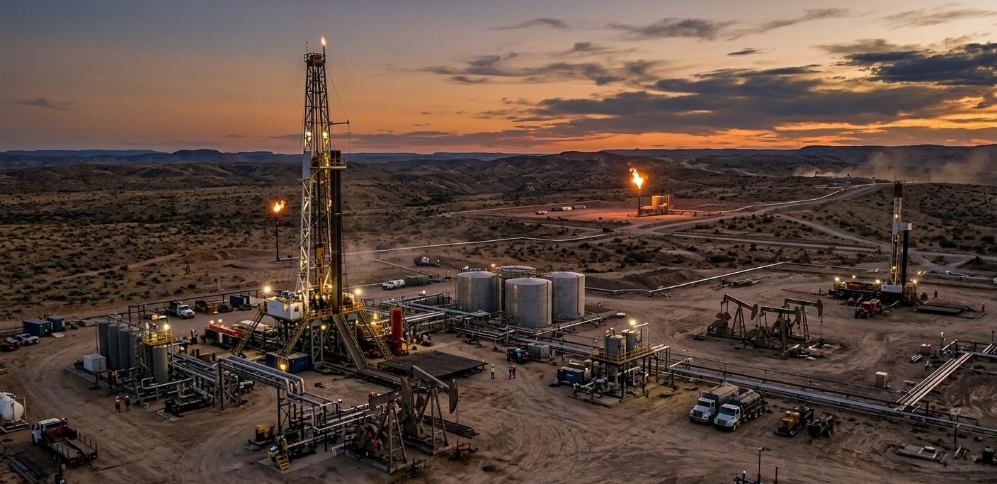 La producción petrolera en el Caribe aumenta la preocupación ambientalista por el llamado 'efecto Guyana'. (Visuales IA)