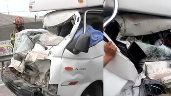 Rímac: Choque entre trailer y