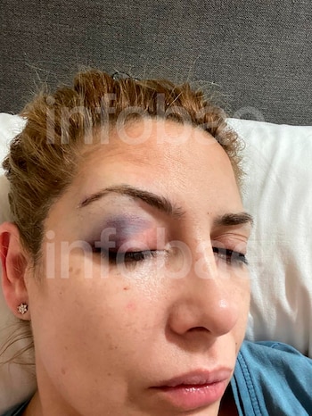 Fabiola Yañez en una de