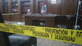 Las autoridades cerraron la oficina