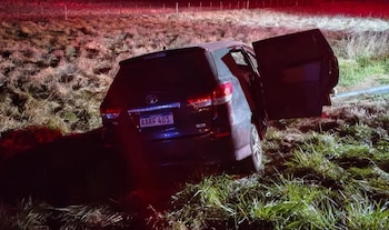 Choque triple en la ruta 188: murió una mujer y diez personas resultaron con heridas de diversa gravedad