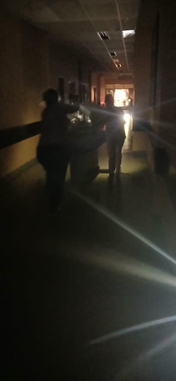 El fuego afectó a la