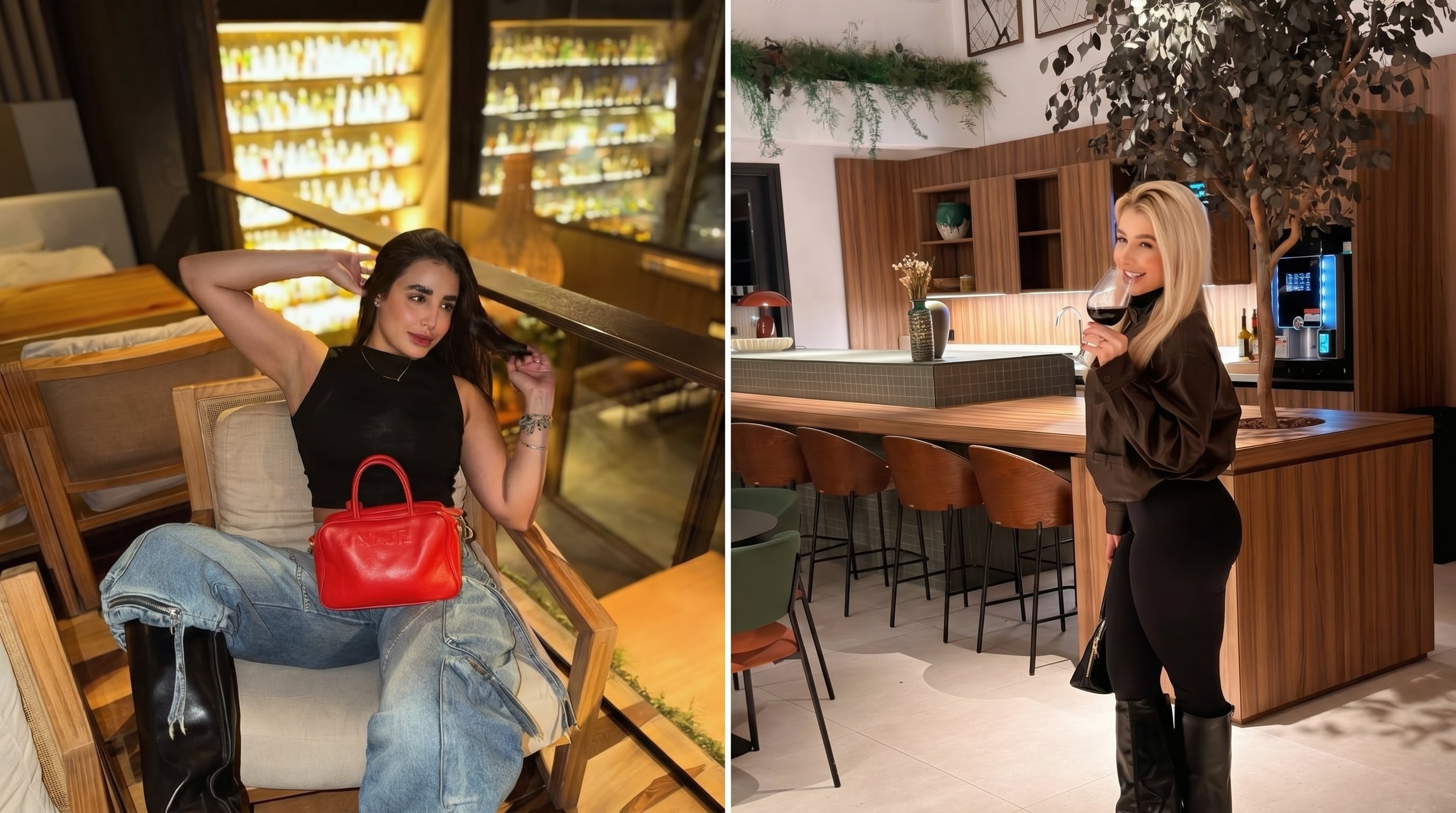 Las dos modelos involucradas en la explosiva separación de Vinicius Júnior (Instagram)