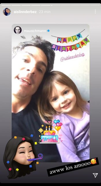 Padre e hija cantaron las